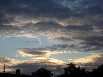 Wolkenstimmung in Iserlohn