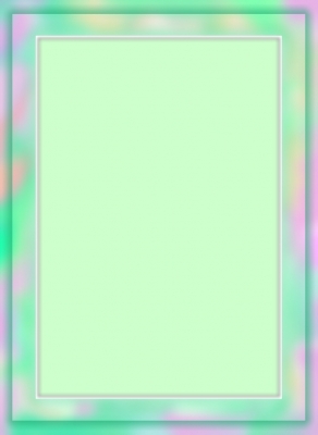 Rahmen pastell grün rosa
