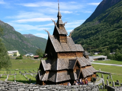 Stabkirche Borgund/Norwegen