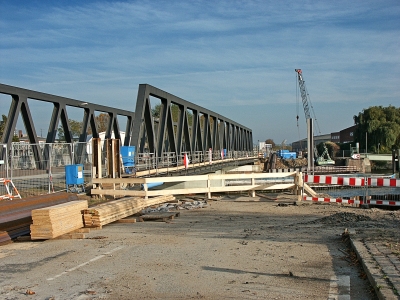 Hafencity - Neubau Brücke Magdeburgerhafen