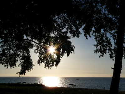 Sonnenuntergang am Strand