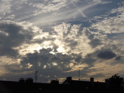 Wolkenstimmung in Iserlohn