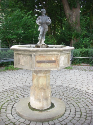 Gänsemännchenbrunnen in Meiningen