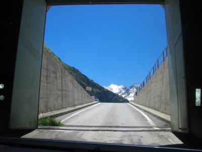 Zufahrt zum Lac de Moiry - Stausee