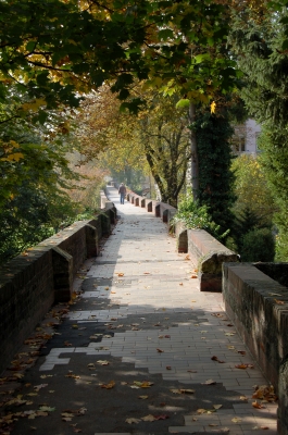 Flanierweg auf der Ulmer Stadtmauer