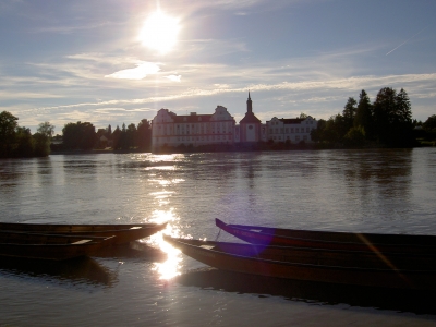 Sonnenuntergang über Neuhaus