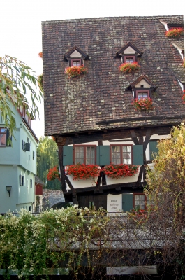 »Schiefes Haus« im Ulmer Fischerviertel