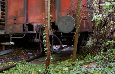 Vergänglichkeit eines Waggons