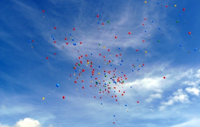 Fliegende Luftballons #3