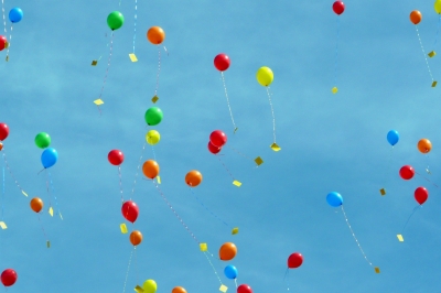 Fliegende Luftballons #4