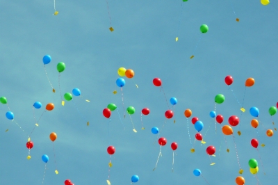 Fliegende Luftballons #7