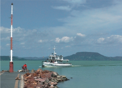 Ausflugsschiff auf dem Balaton