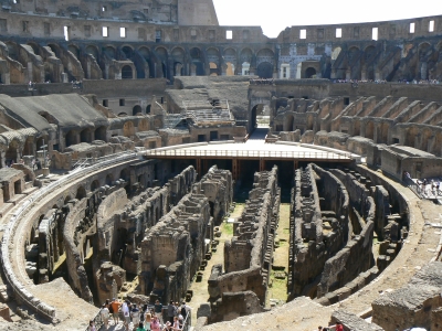 Kolosseum in Rom - Innenraum