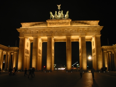 Brandenburger Tor bei Nacht