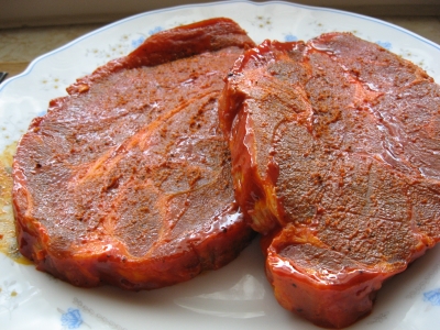 Paprika-Grillsteak