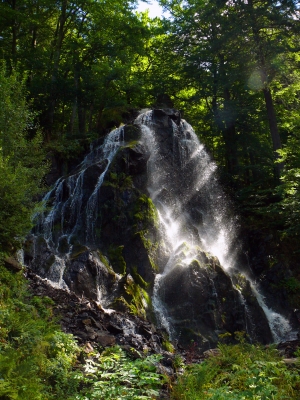 Wasserfall bei Torfhaus im Harz