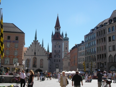 auf dem Marienplatz