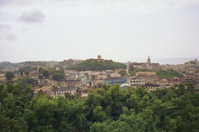 Blick auf Cape Coast