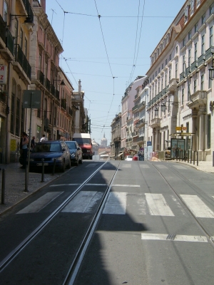 Straße in Lissabon 1