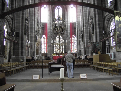 Altar in der Lorenzkirche zu Nürnberg