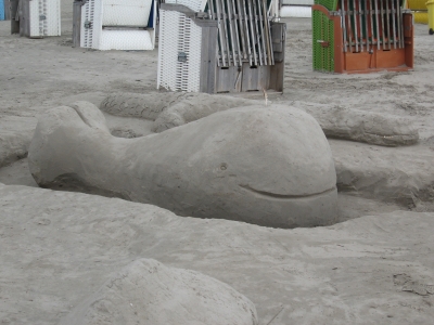 Wal aus Sand