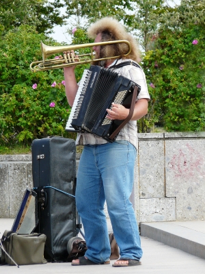 Straßenmusikant