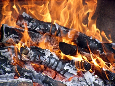 Grill-Feuer