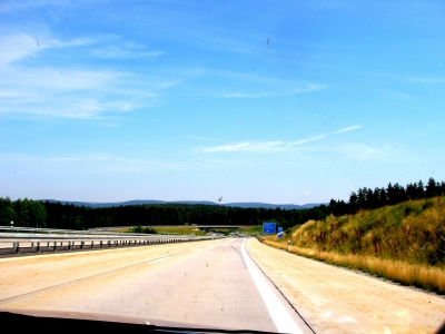Autobahn bei Lautertal