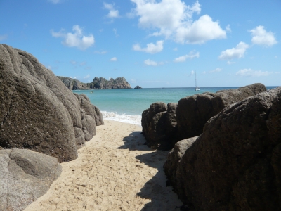 Porthcurno Beach