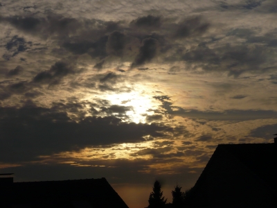 Himmel u .Wolken in Iserlohn