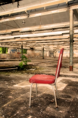 Ein leerer Stuhl