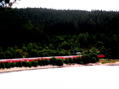 Interregioexpress am Schluchsee