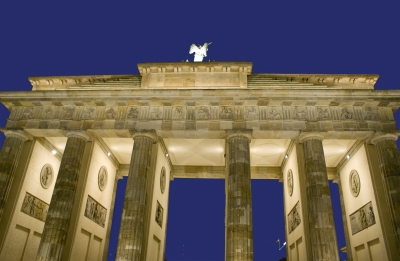 Brandenburger Tor am Abend