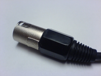 XLR Stecker mit Kabel