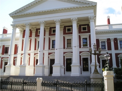 Parlamentsgebäude in Kapstadt