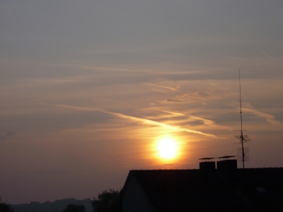 Sonnenuntergang in Iserlohn