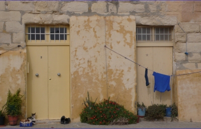 Zwei Türen auf Malta