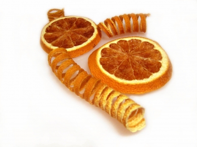 Orangenscheiben - Deko