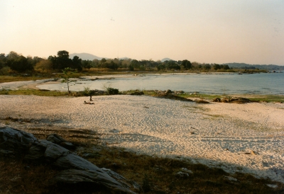 Das Ufer des Malawisees