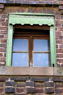altes Holzfenster