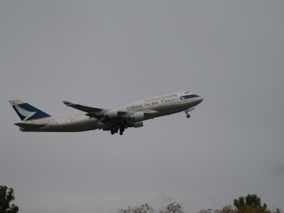 Cathay Pacific Cargo Boeing 747-400 - abgehoben -