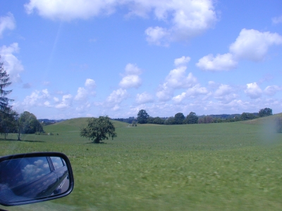 Einfach so aus dem Auto im Urlaub in Bayern