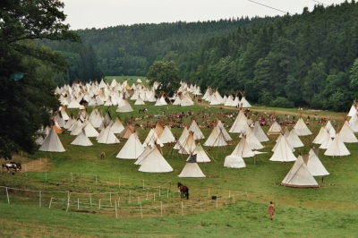 Indianercamp in Thüringen