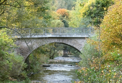 Brücke im Preßnitztal