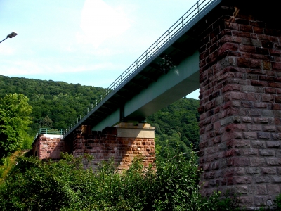 Eisenbahnbrücke in Thüringen