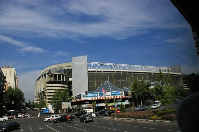 Fussballstadion Real Madrid