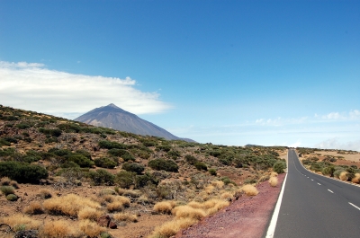 Straße zum Teide