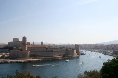 Marseille mit Hafeneinfahrt