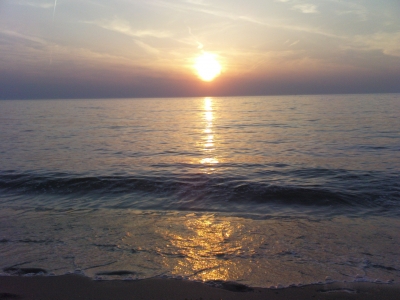 Sonnenuntergang am Nordsee