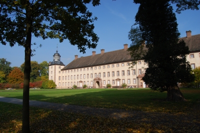 Schloss Corvay im Herbst